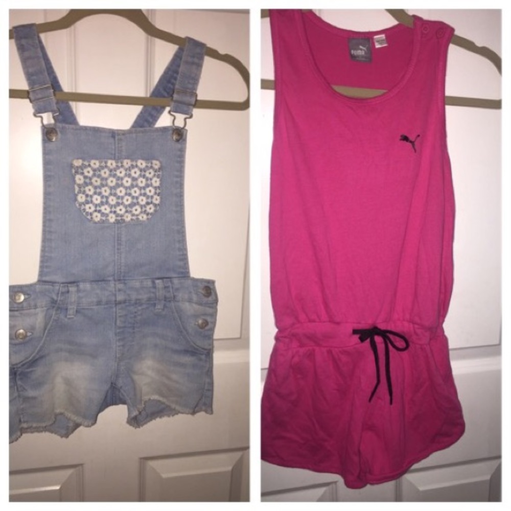 2x1 short overalls size 8-9